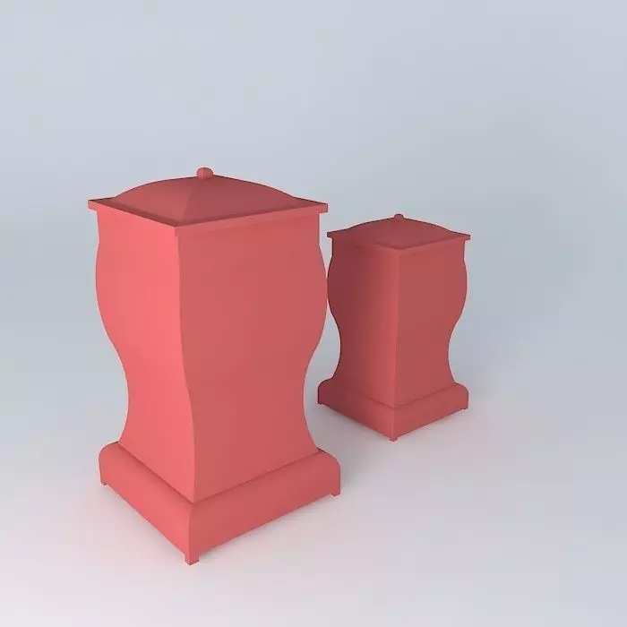 Ornaments decorative object Free 3D model