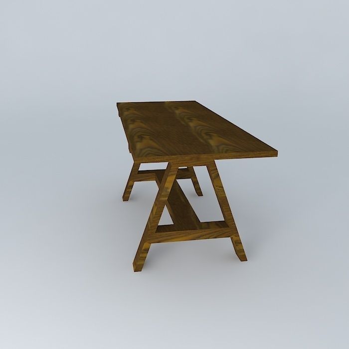 Showcase console Free 3D model_2