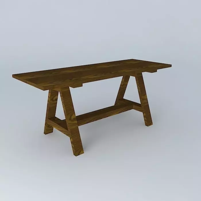 Showcase console Free 3D model_0