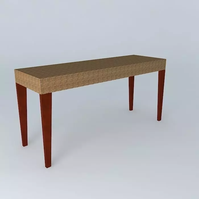 Showcase console Free 3D model_0