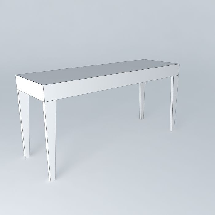 Showcase console Free 3D model_3