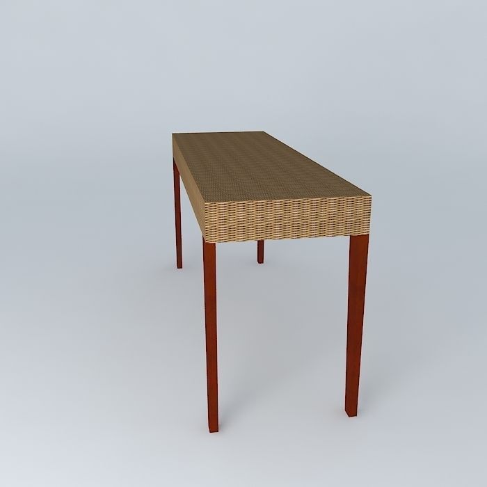 Showcase console Free 3D model_2