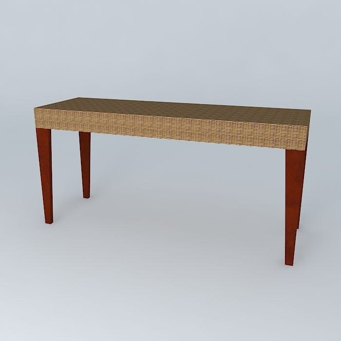 Showcase console Free 3D model_1