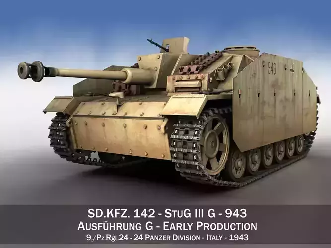 StuG III - Ausf G - 943 - Early Production