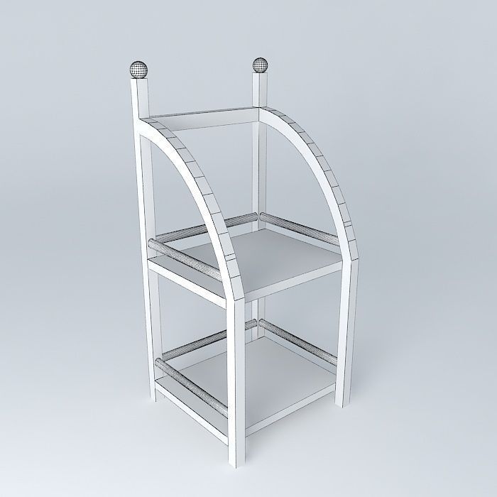 Plant stand Free 3D model_3