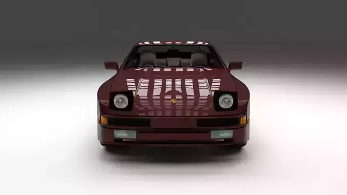 Porsche 944S w interior