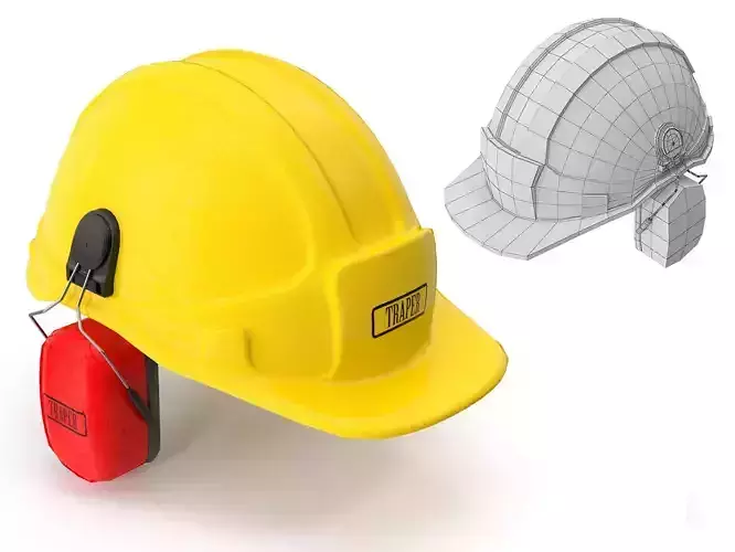 Safety Helmet with Ears Cover
