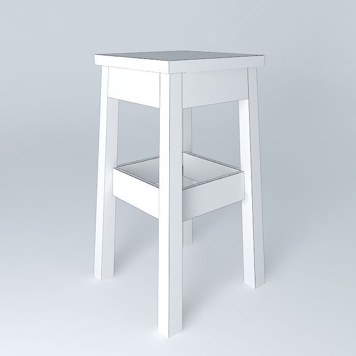 Stool Free 3D model_4