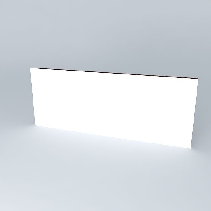 Painting abstract framed piece of art Free 3D model_1