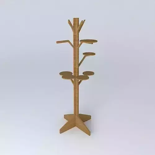 Tree coat hanger