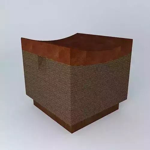Stool wooden box