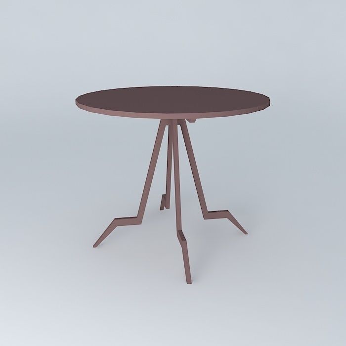 Spider side table Free 3D model_2