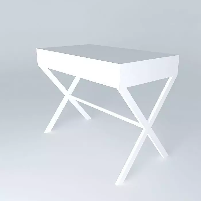 Desk free 3D model | CGTrader