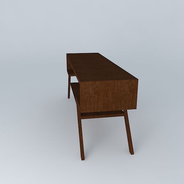 TV table Free 3D model_2