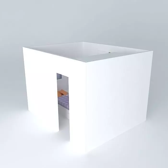 Bedroom interior Free 3D model