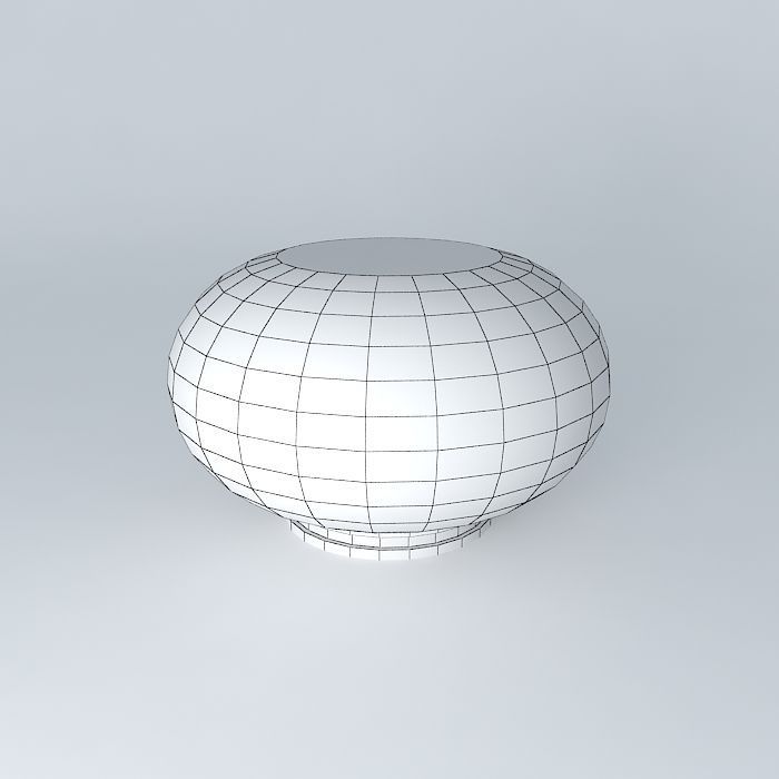 Lamp table with base Free 3D model_4