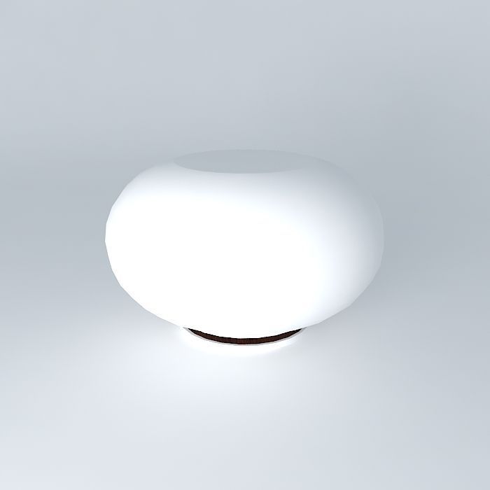 Lamp table with base Free 3D model_1