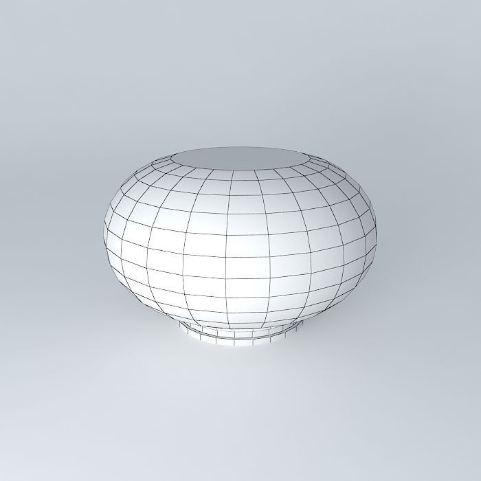 Lamp table with base Free 3D model_3