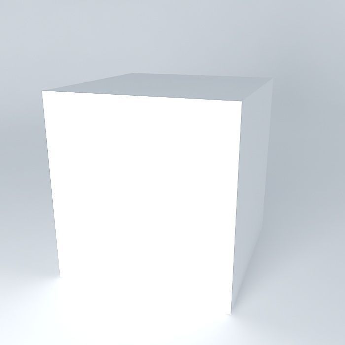 Side table Free 3D model_1
