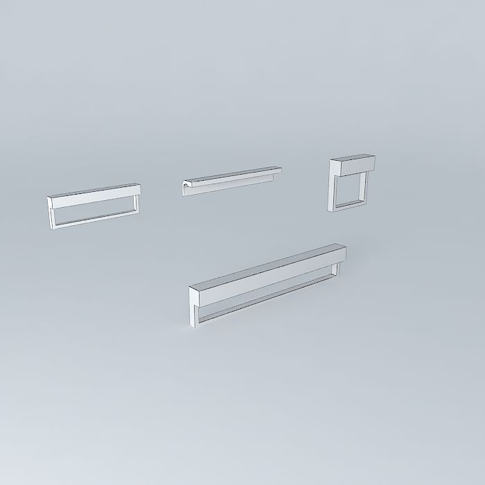 Furniture handles Free 3D model_4