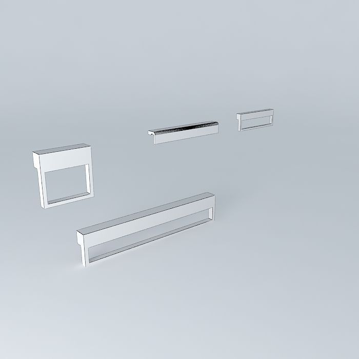 Furniture handles Free 3D model_3