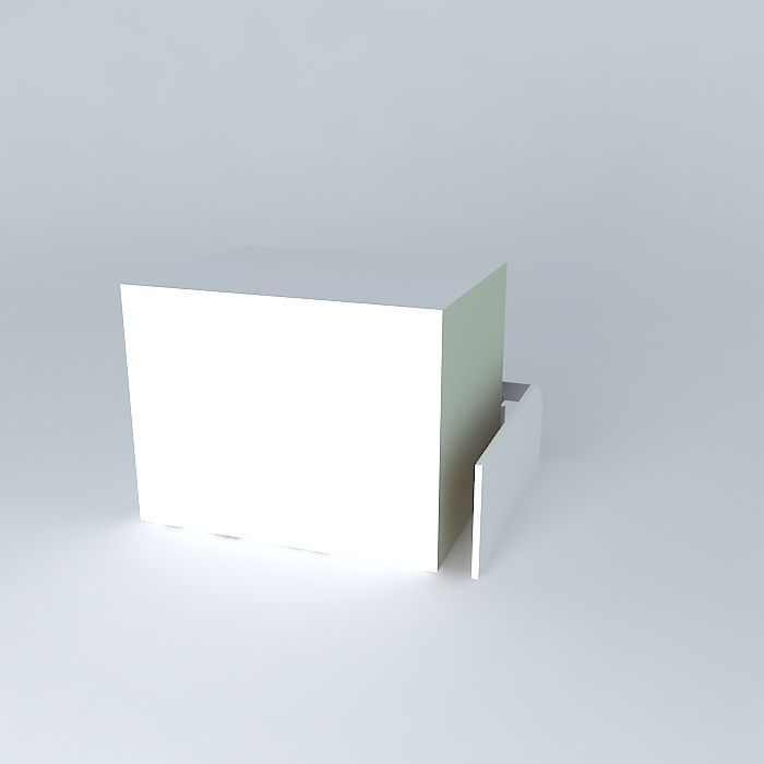 Restaurant and store exterior Free 3D model_1