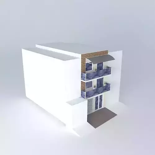 Apartment building exterior