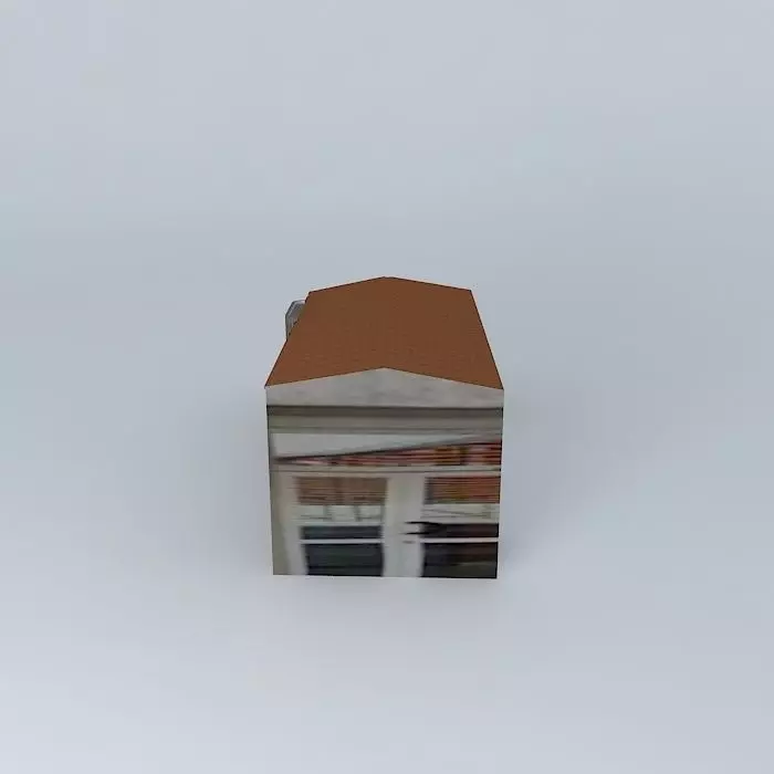 Building apartment Free 3D model_0
