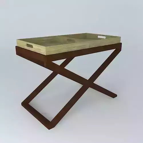 Tray coffee table Free 3D model