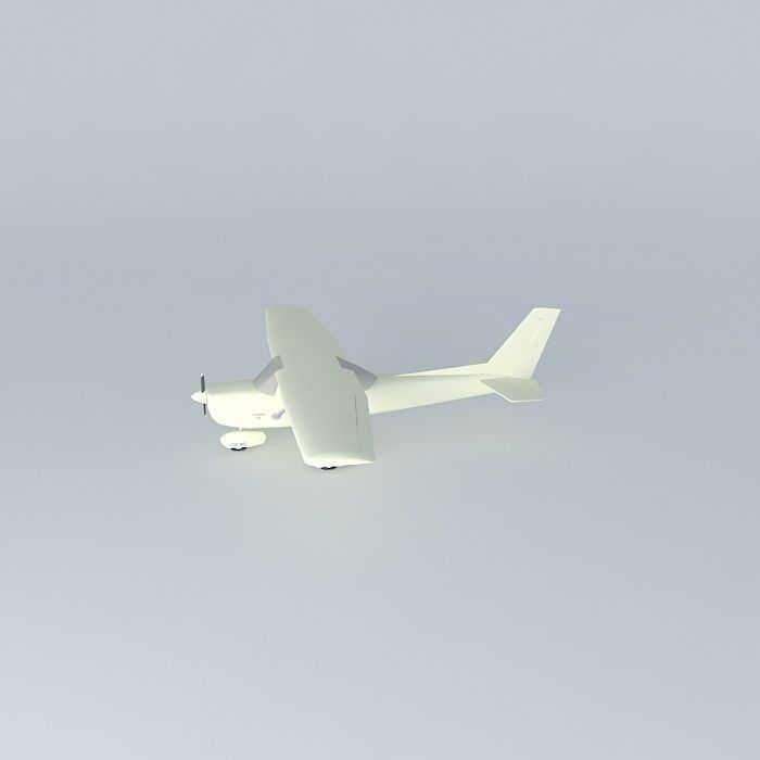 CESSNA 152 Free 3D model_2