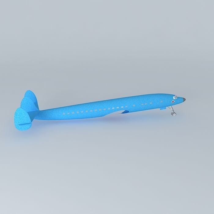 Super Constellation 01 Free 3D model_2