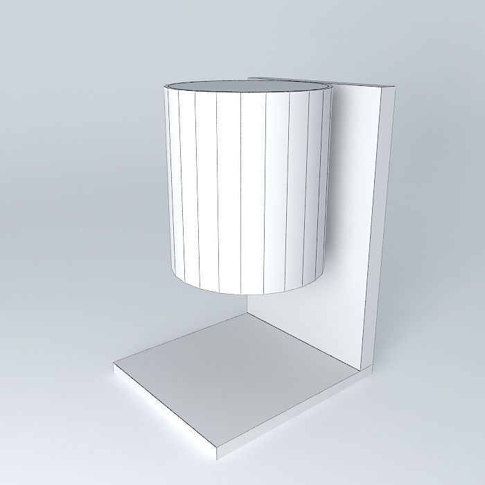 Wall mounted lamp Free 3D model_4