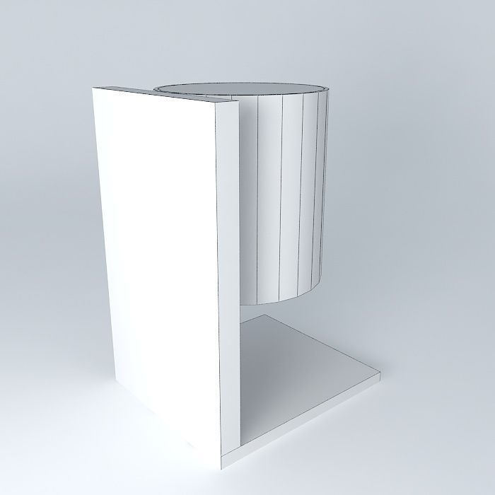 Wall mounted lamp Free 3D model_3