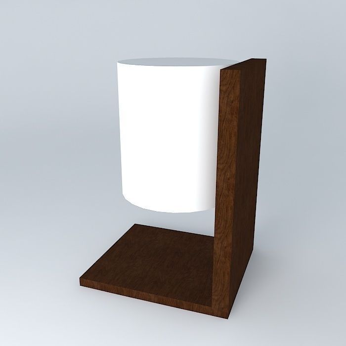 Wall mounted lamp Free 3D model_1