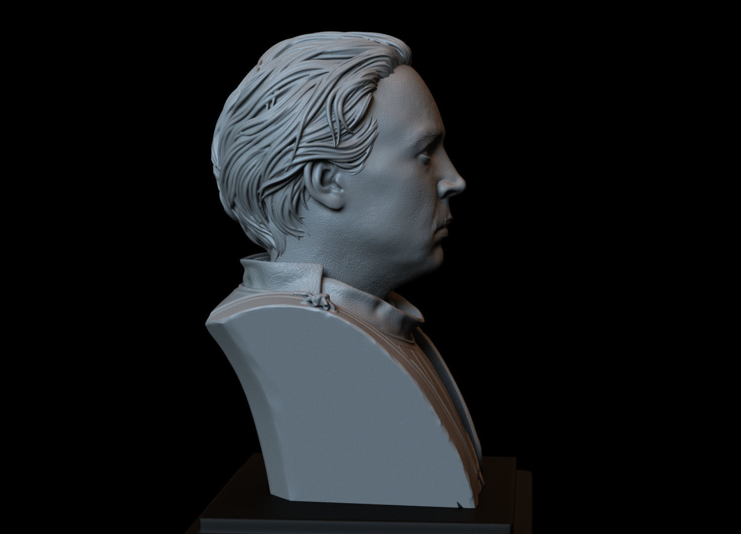 Brienne of Tarth from Game of Thrones Bust 200mm 3D print model_7