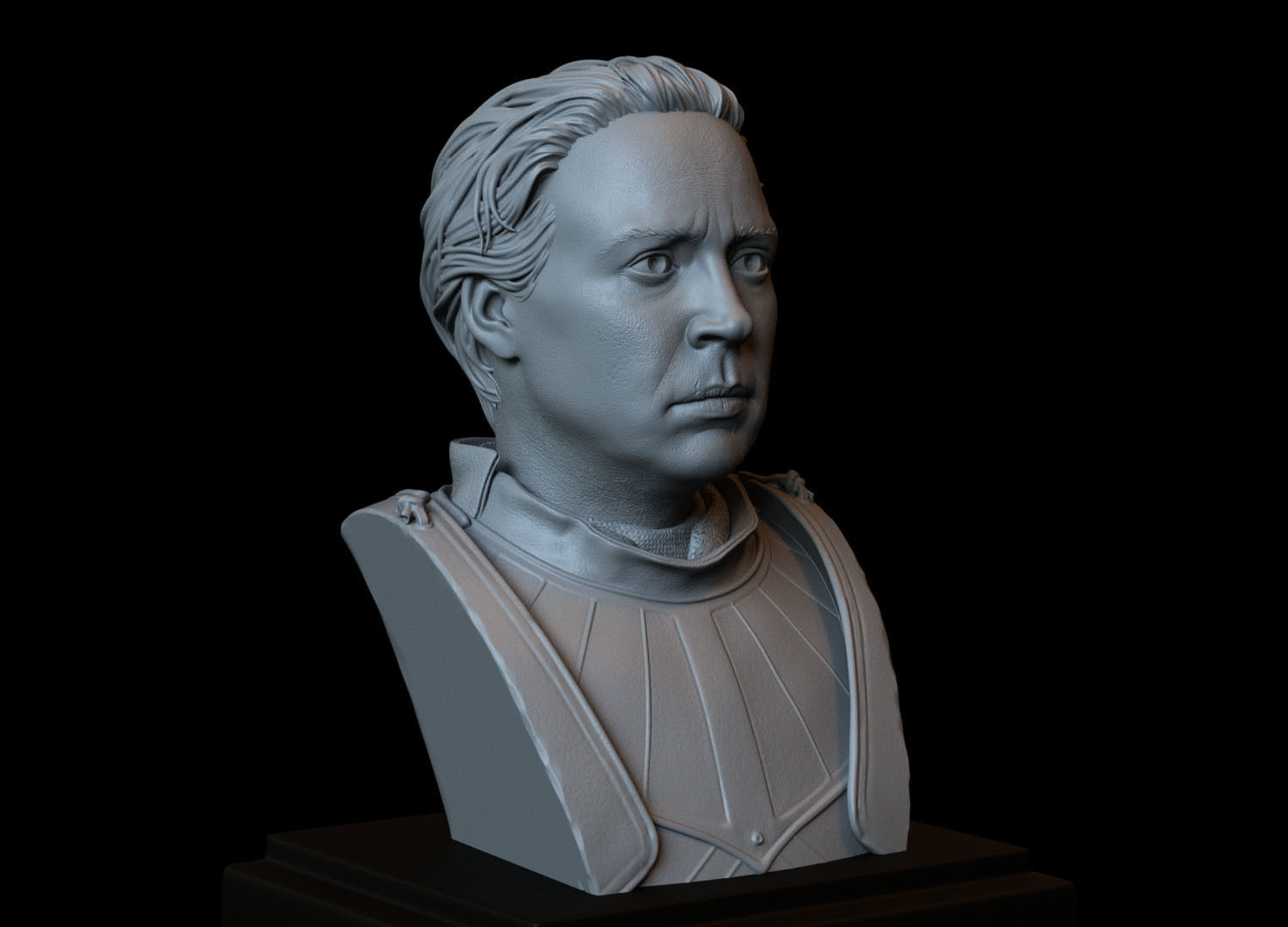 Brienne of Tarth from Game of Thrones Bust 200mm 3D print model_2