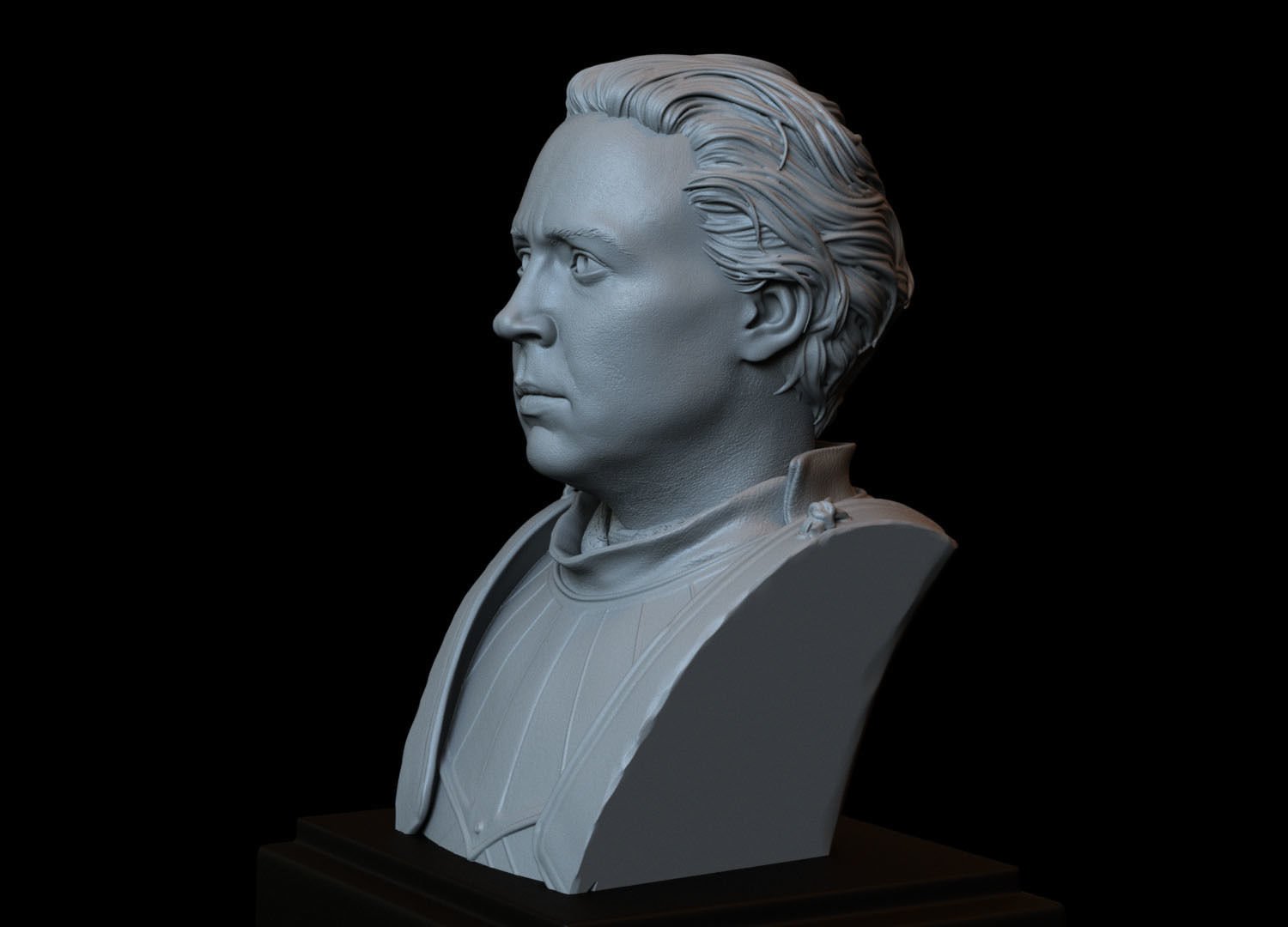 Brienne of Tarth from Game of Thrones Bust 200mm 3D print model_5