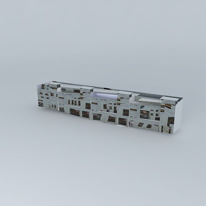 Parking part 1 Free 3D model_2