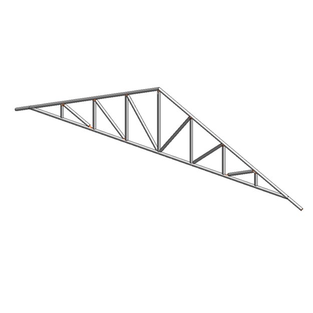 14 Common and Scissors Standard Trusses 3D model_5