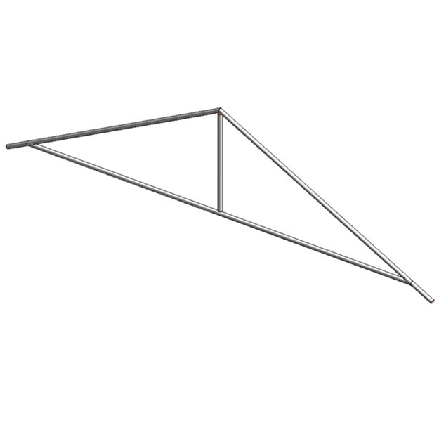 14 Common and Scissors Standard Trusses 3D model_6