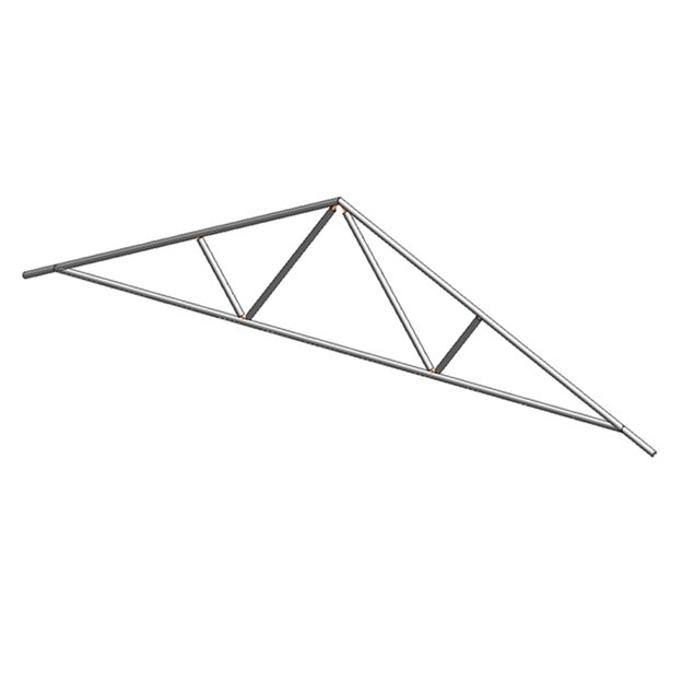 14 Common and Scissors Standard Trusses 3D model_10