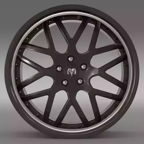 Dodge Vin Diesel Car rim 3D model