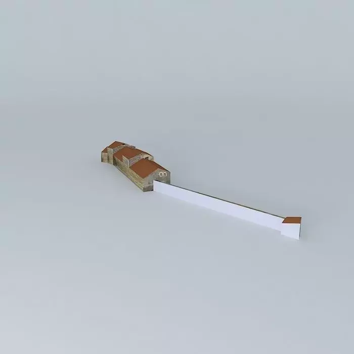 Castle buildings Free 3D model