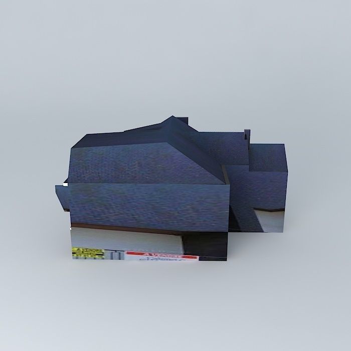 Restoration house Free 3D model_2