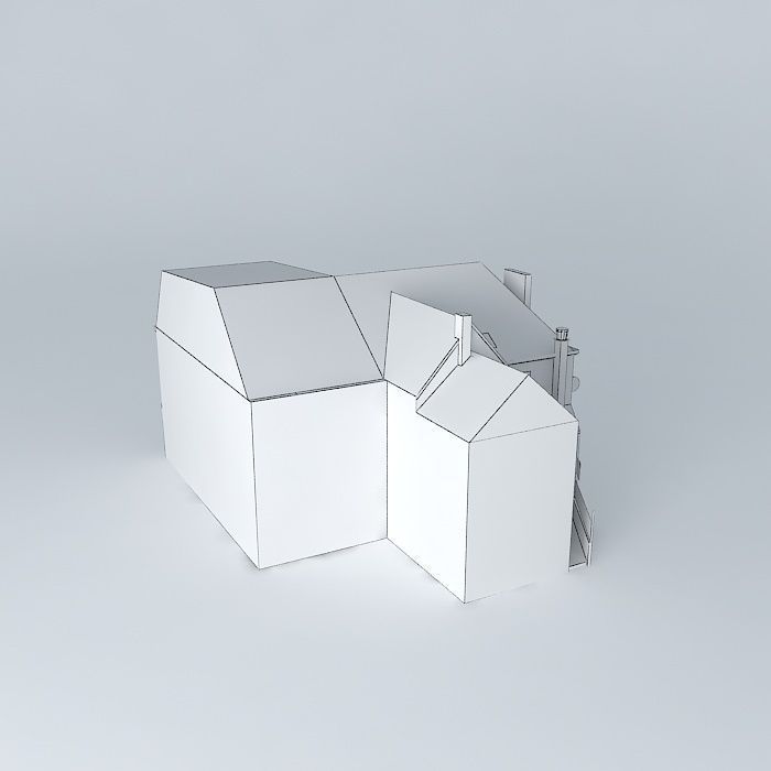Restoration house Free 3D model_4