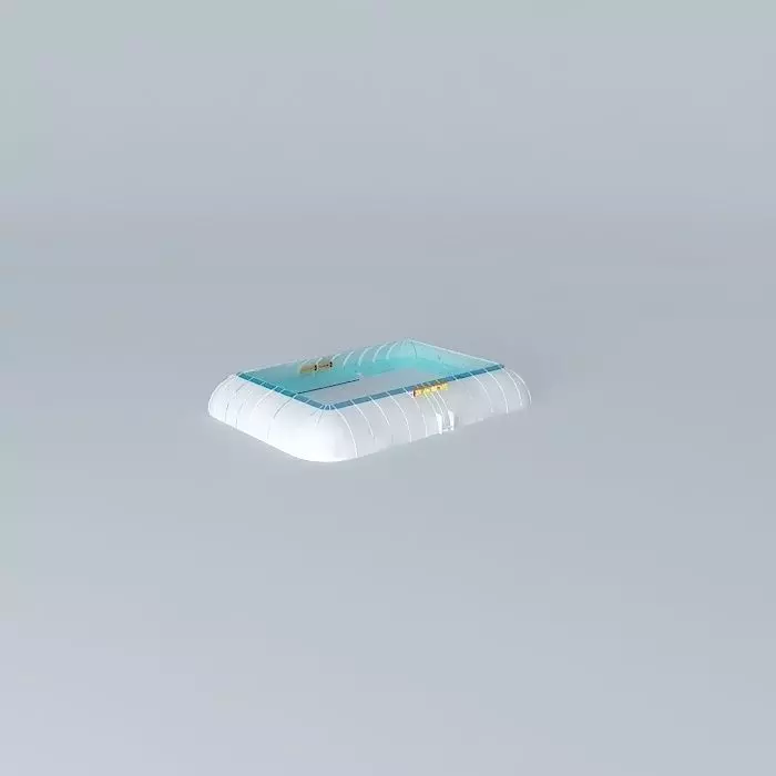 Stadium plastic container Free 3D model