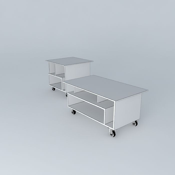 Side tables Free 3D model_3