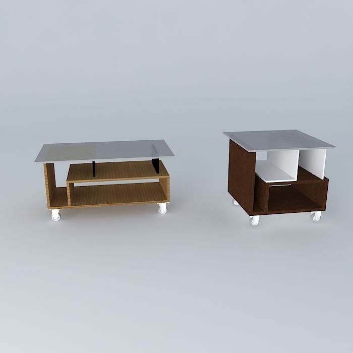 Side tables Free 3D model_2