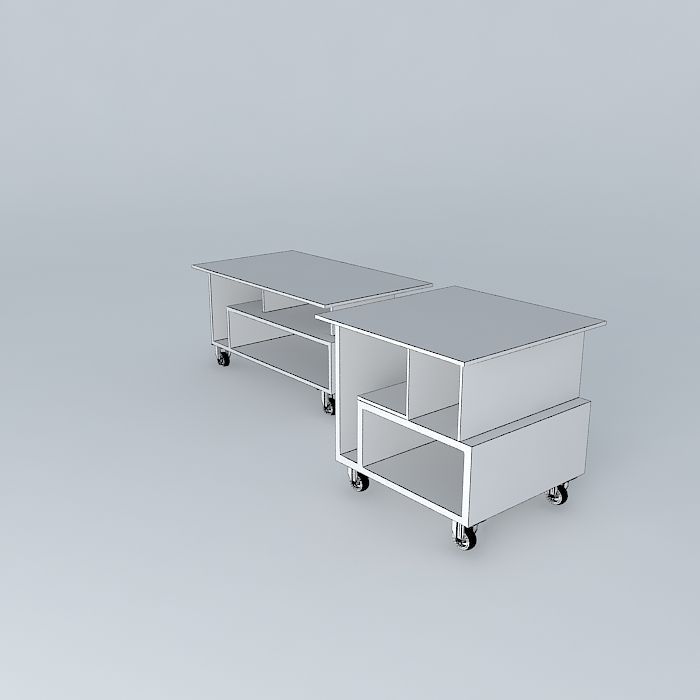 Side tables Free 3D model_4