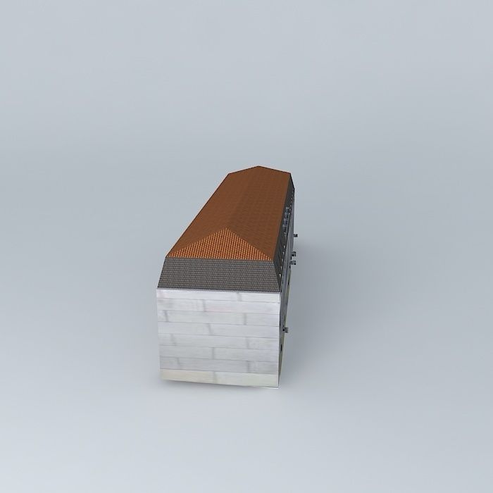 Chasseigne building Free 3D model_2
